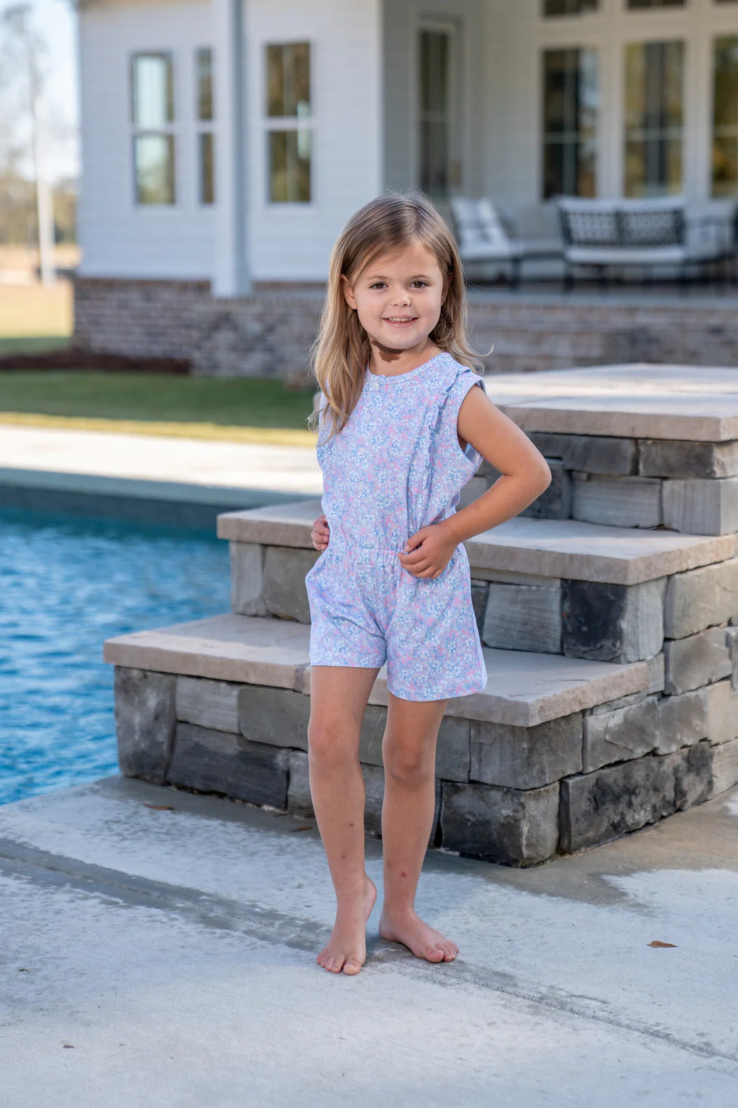 Kinsley Cotton Candy Romper