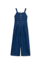 Load image into Gallery viewer, Wide Leg Denim Jumpsuit
