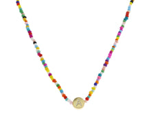 Load image into Gallery viewer, Rainbow Initial Necklace