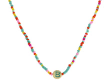Load image into Gallery viewer, Rainbow Initial Necklace