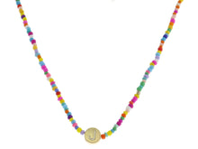 Load image into Gallery viewer, Rainbow Initial Necklace