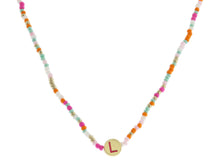 Load image into Gallery viewer, Rainbow Initial Necklace
