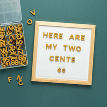 Load image into Gallery viewer, Mini Magnetic Letter Board
