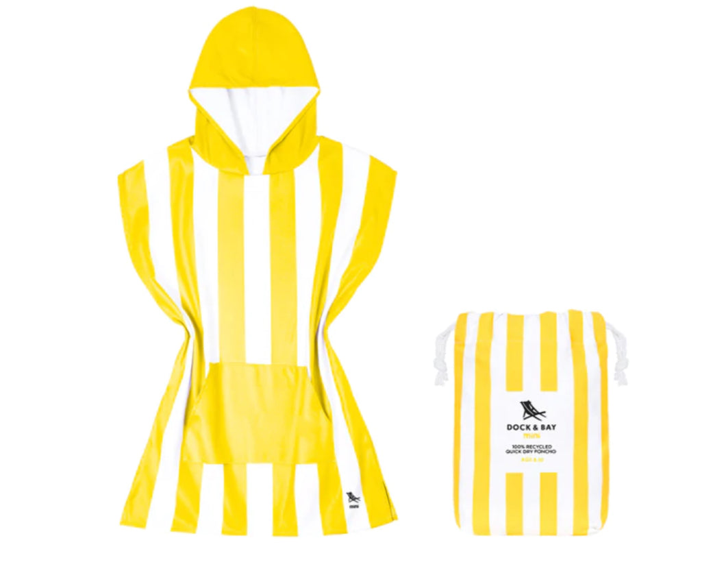 Quick Dry Hooded Towel Yellow