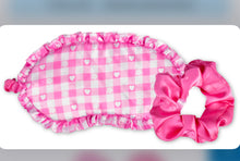 Load image into Gallery viewer, Theme Lake Life Eye Mask &amp; Scrunchie
