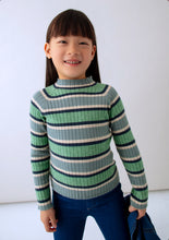 Load image into Gallery viewer, Striped Mockneck
