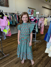 Load image into Gallery viewer, Teal Skirt Set
