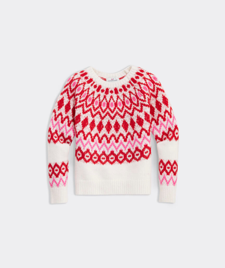 Marshmallow Fairisle Sweater