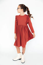 Load image into Gallery viewer, Pumpkin Spice Twirl Dress
