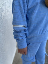 Load image into Gallery viewer, Blue Zebra Zip Up
