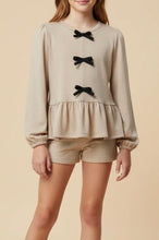 Load image into Gallery viewer, Bow Peplum Top
