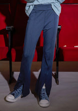 Load image into Gallery viewer, Navy Split Flares
