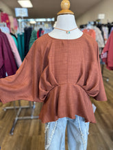 Load image into Gallery viewer, Cappuccino Linen Top
