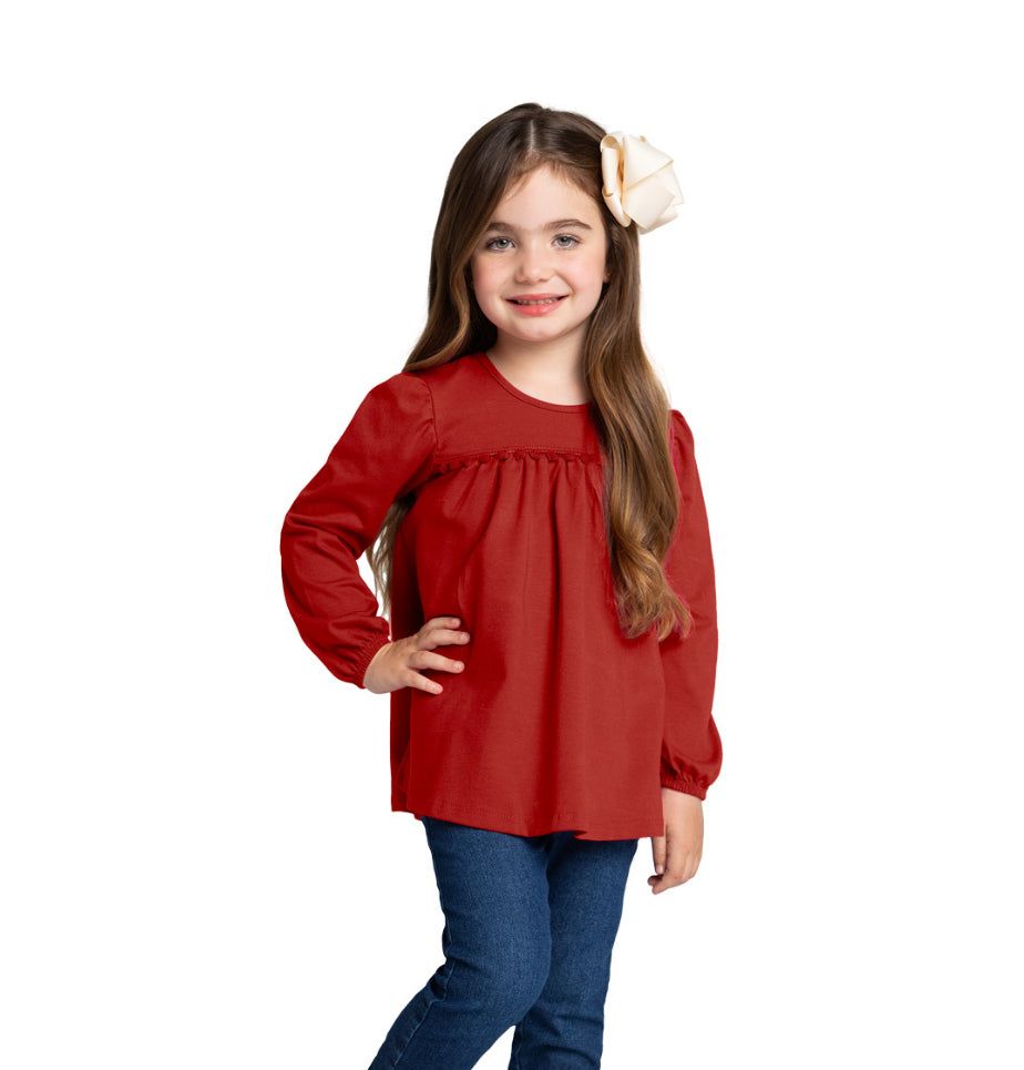 Cranberry Red Top