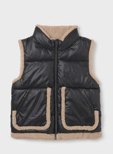 Load image into Gallery viewer, Black Sherpa Vest
