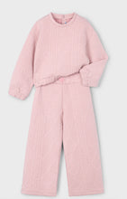 Load image into Gallery viewer, Blush Ribbed Tracksuit
