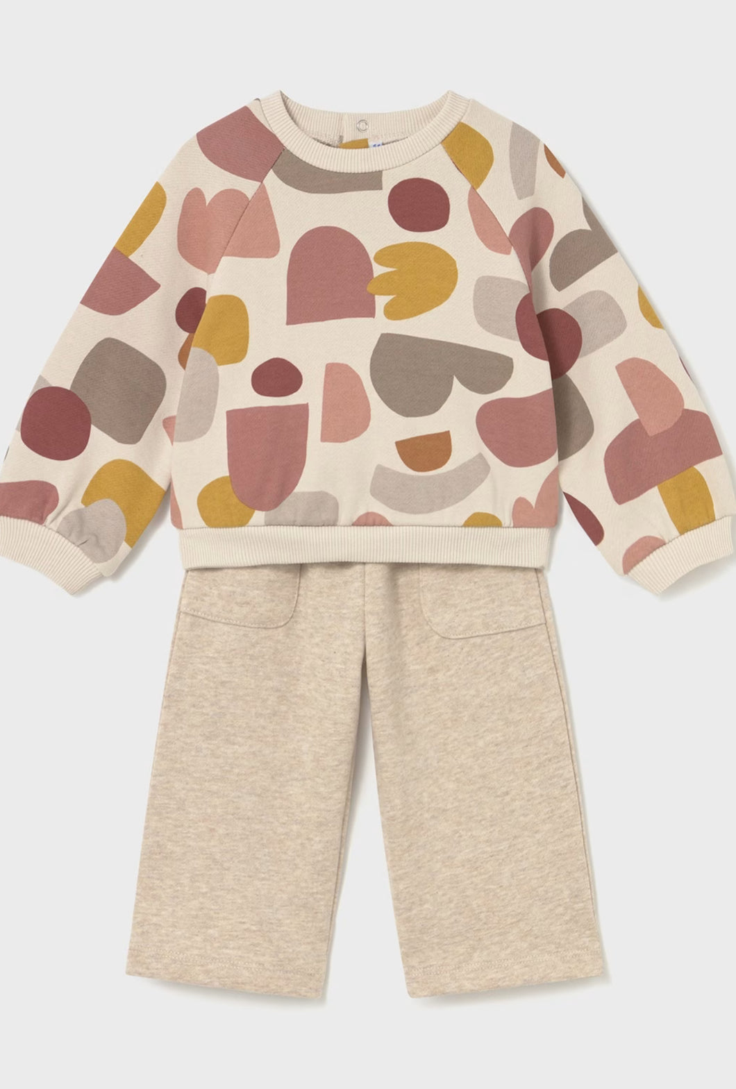 Printed Pullover Tracksuit