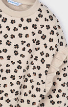 Load image into Gallery viewer, Cheetah Ruffle Pullover
