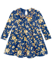 Load image into Gallery viewer, Navy Floral Dress
