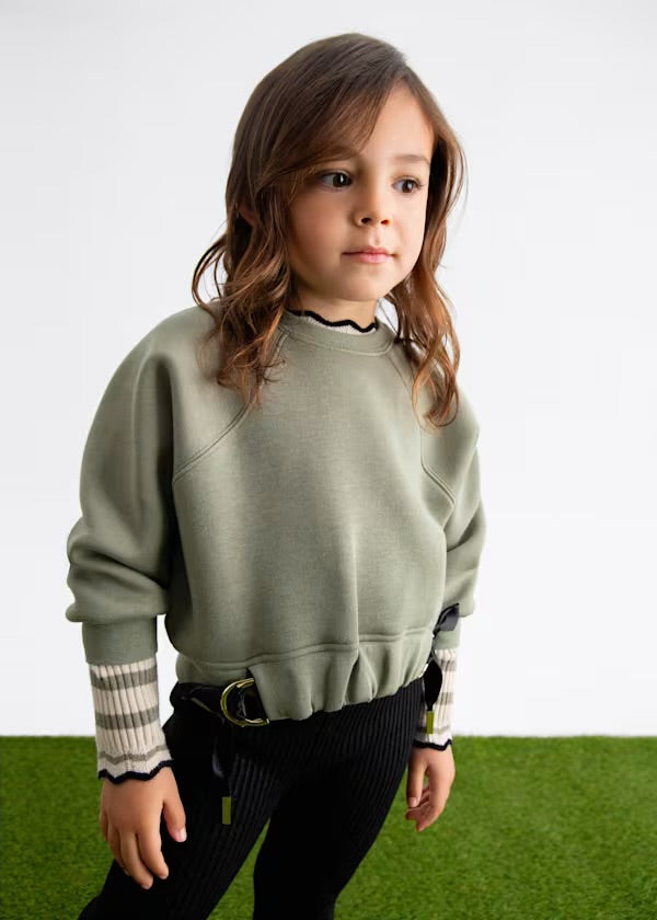 Buckled Sweatshirt
