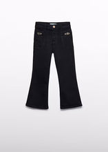 Load image into Gallery viewer, Black Flared Denim
