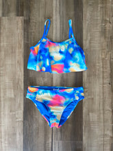 Load image into Gallery viewer, Girls UA Tropical Flare Swim
