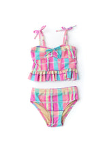 Load image into Gallery viewer, Summer Plaid Swim
