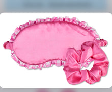 Load image into Gallery viewer, Theme Lake Life Eye Mask &amp; Scrunchie
