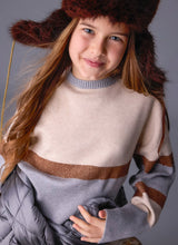 Load image into Gallery viewer, Glitter Stripe Sweater
