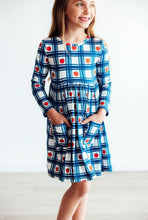 Load image into Gallery viewer, Plaid Apples Pocket Twirl
