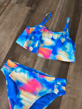 Load image into Gallery viewer, Girls UA Tropical Flare Swim
