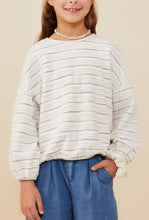 Load image into Gallery viewer, Sketch Striped Top
