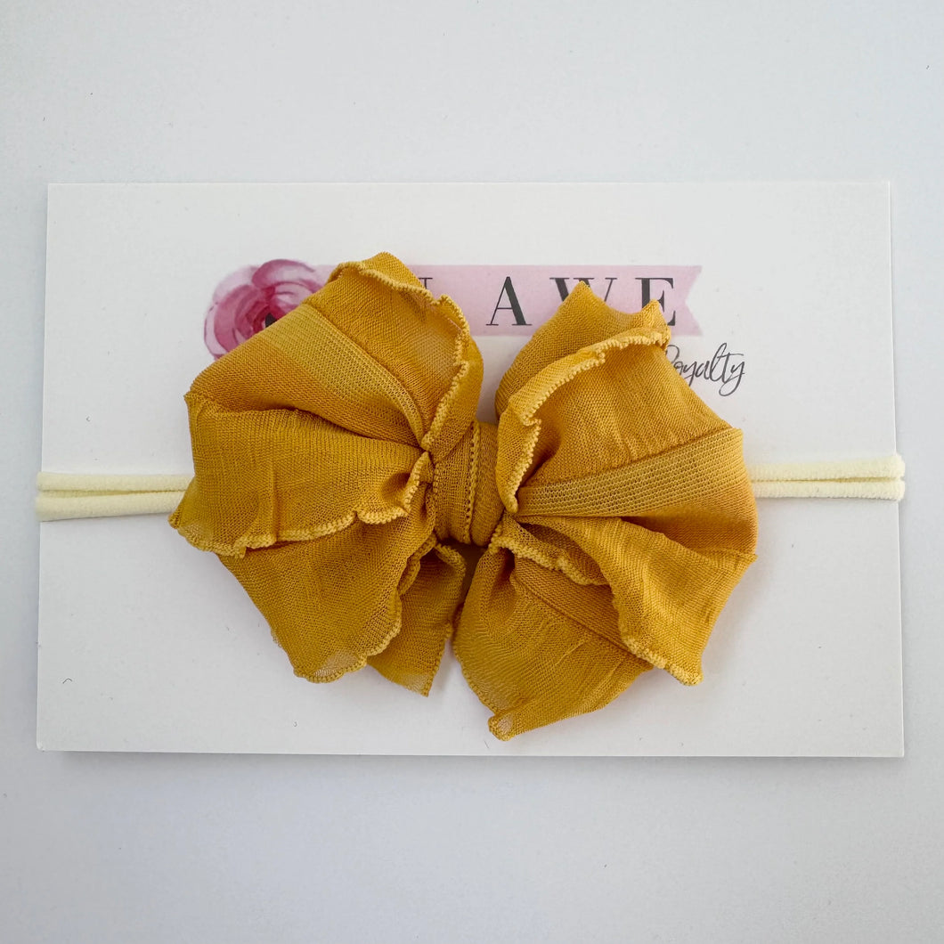 Mustard Mini Headband