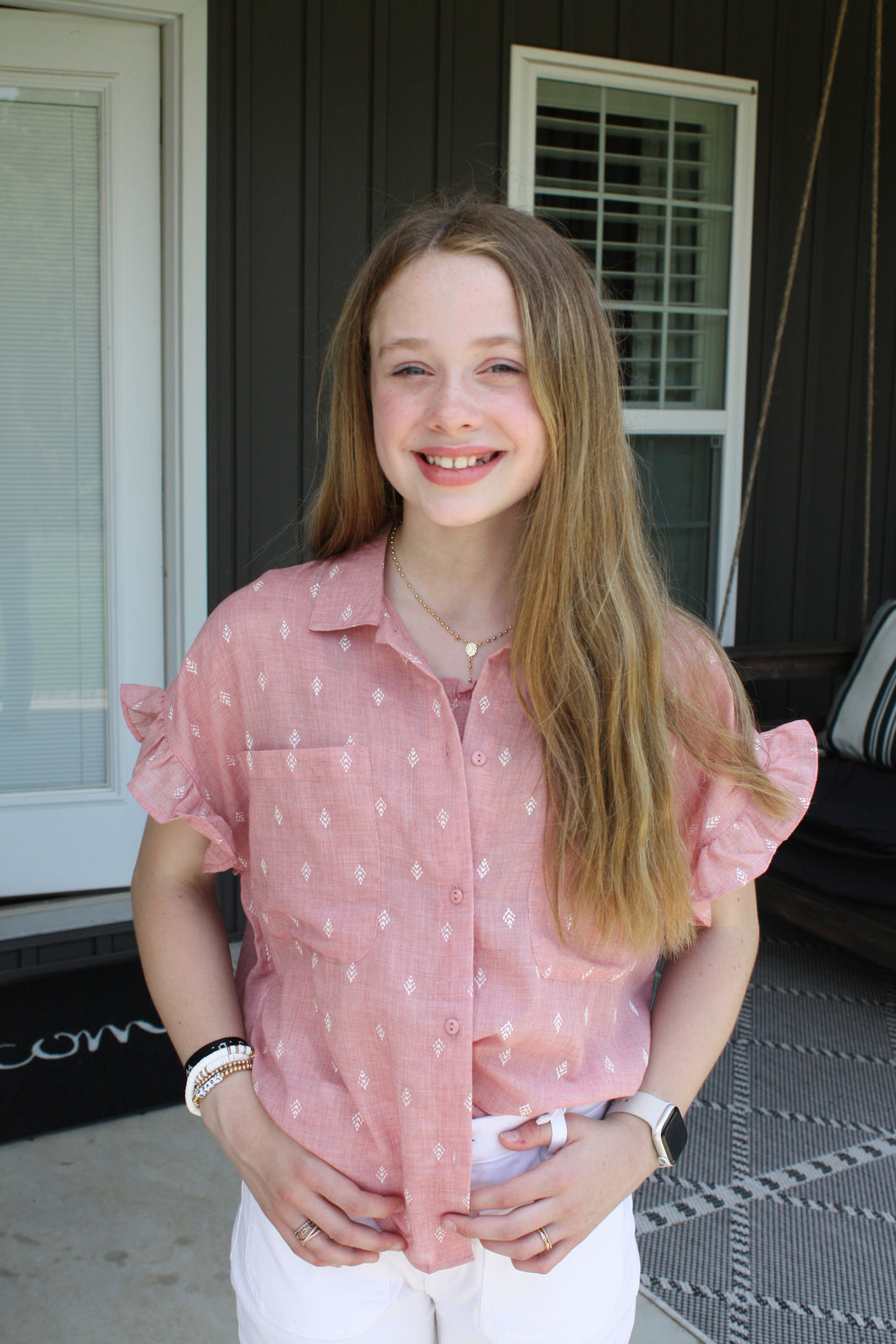 Two Piece Button Up