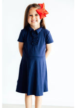 Load image into Gallery viewer, Navy Polo Dress
