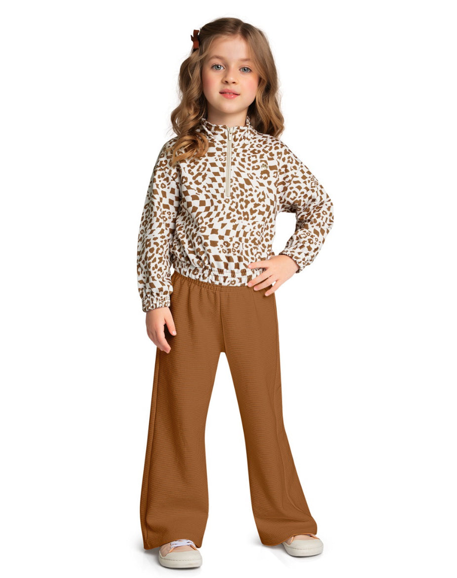 Tan Cheetah Set