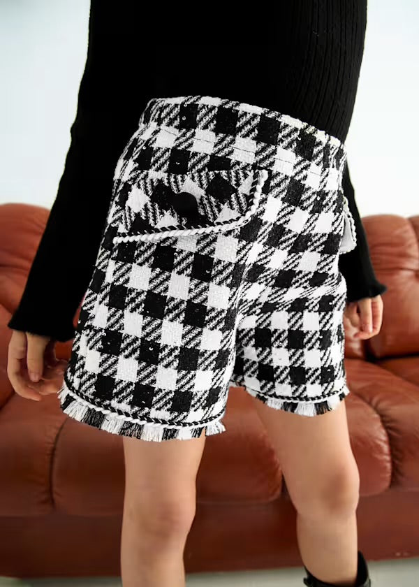 Gingham Bermuda Short