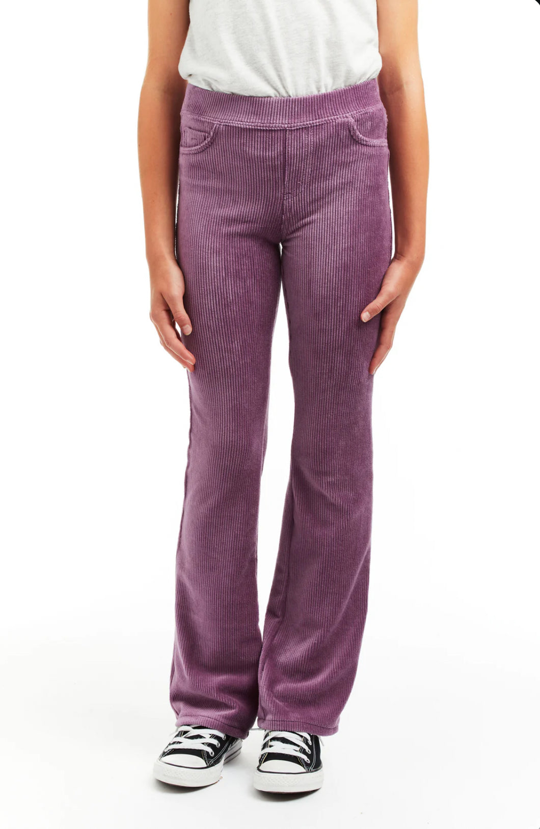 Pull On Knit Corduroy Flare