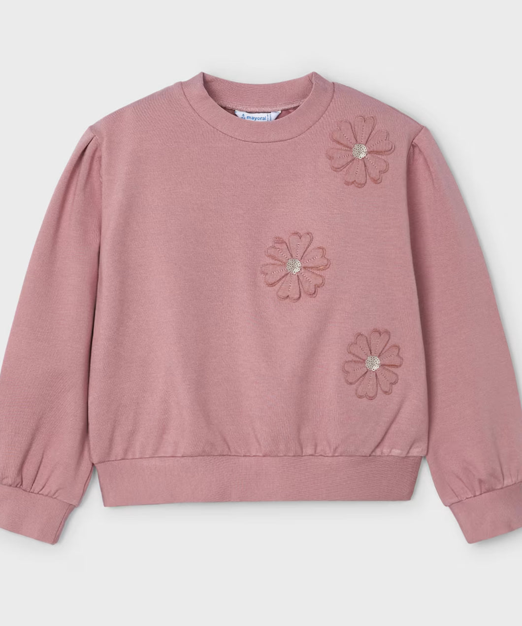 Blush Flower Pullover