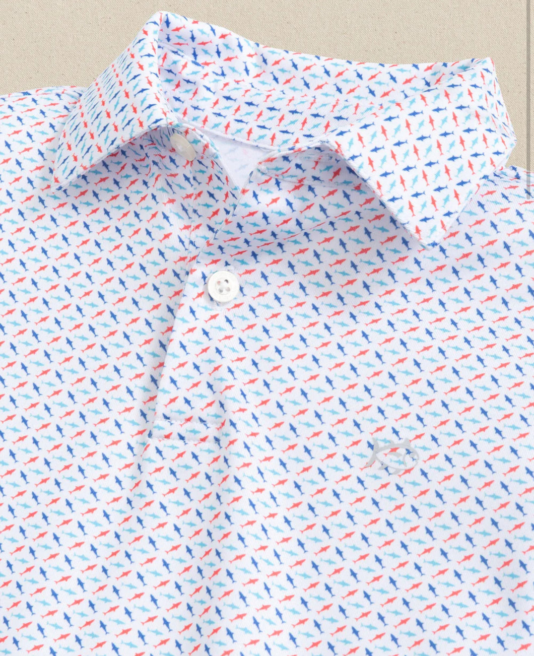 Fintastic Catch Perf Polo