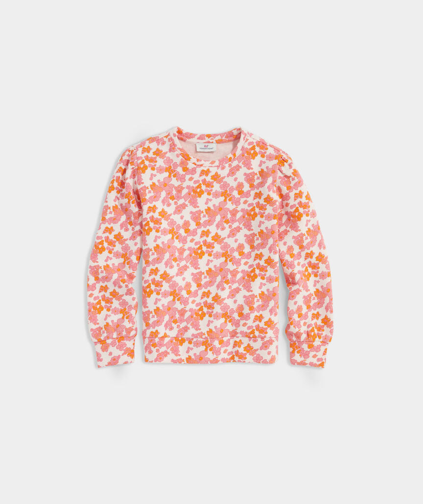 Conch Puff Sleeve Sweatshirt