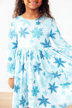 Load image into Gallery viewer, Winter Wonderland Twirl Dress
