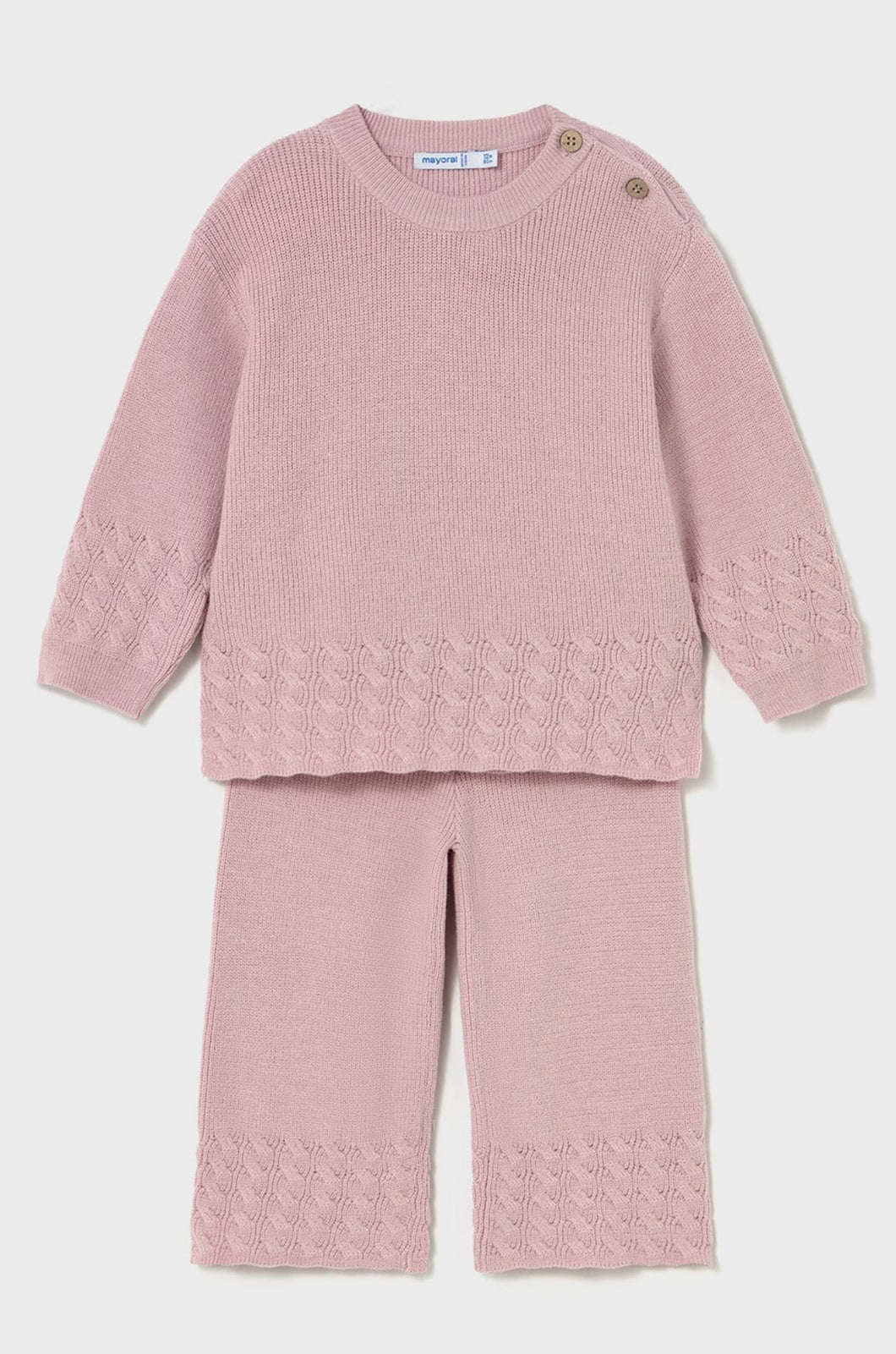 Crystal Knit Pant Set