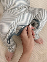 Load image into Gallery viewer, Blue Stripe Convertible PJ
