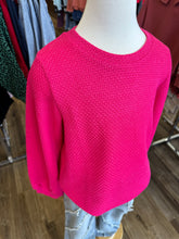 Load image into Gallery viewer, Hot Pink Knit Sweater

