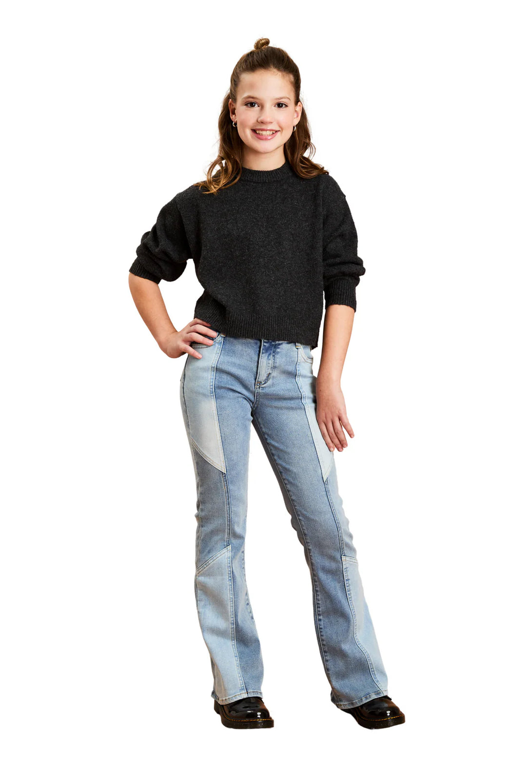 Patch Flare Denim