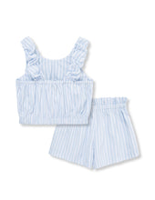 Load image into Gallery viewer, Striped Short Set
