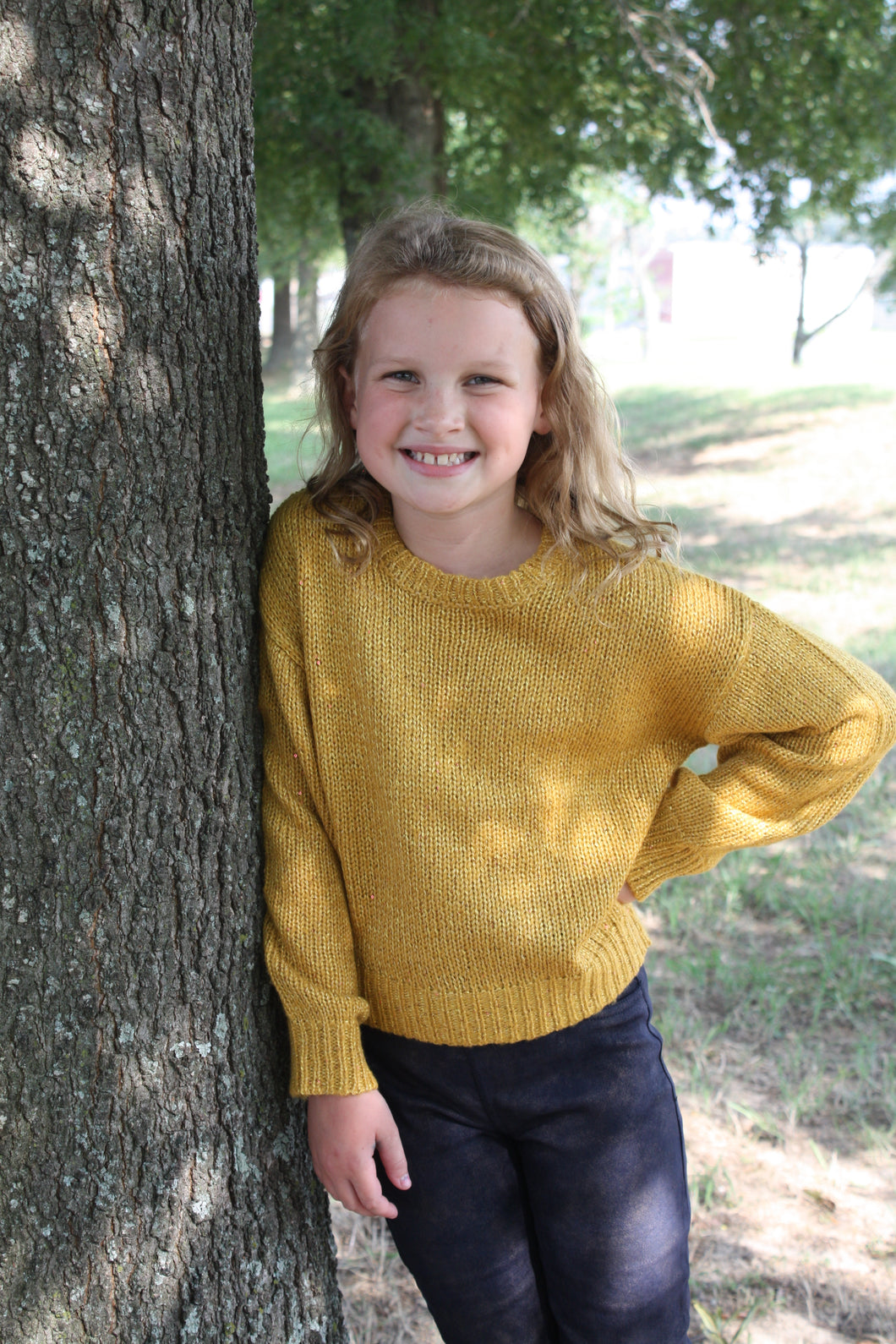 Mustard Gold Sweater