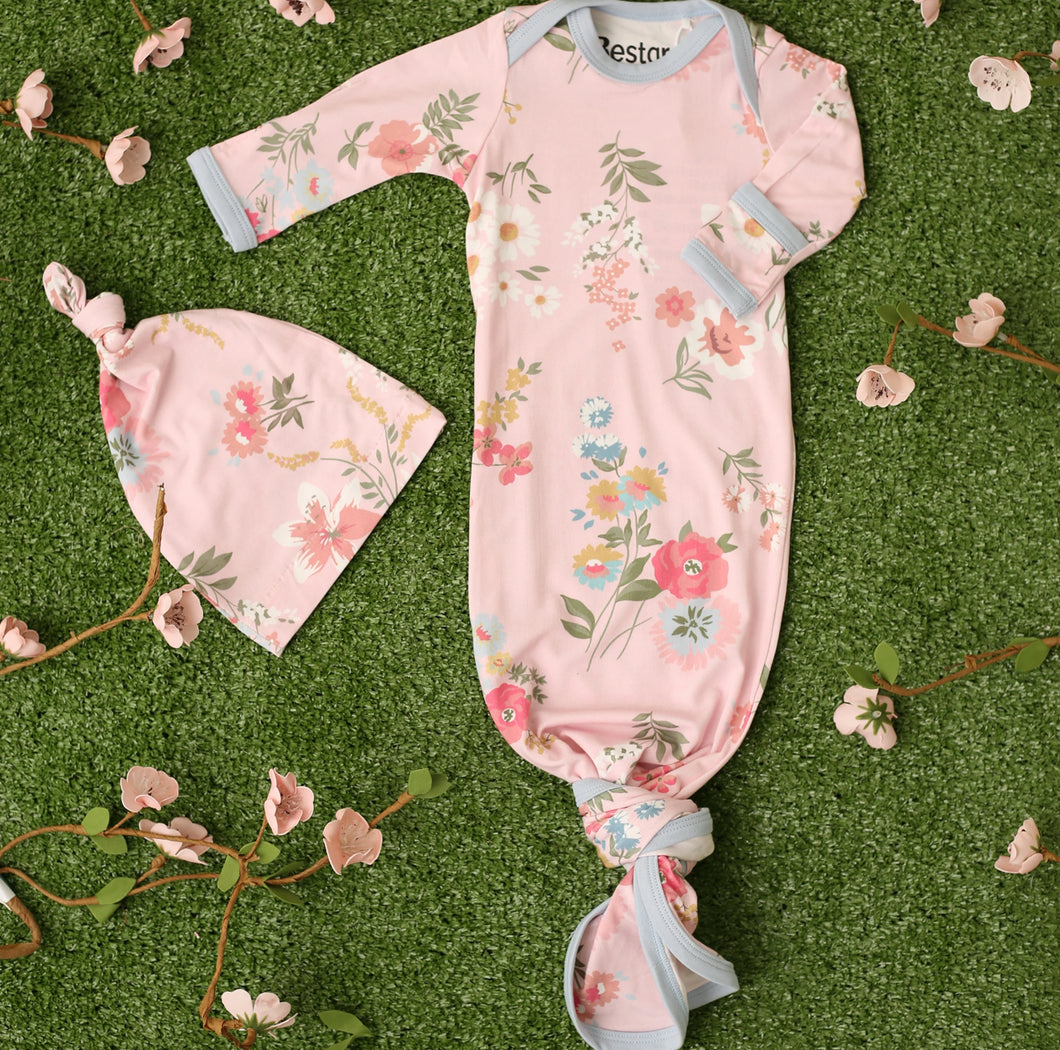 Ditzy Gown & Beanie