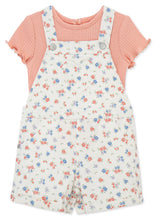 Load image into Gallery viewer, Multi Floral Shortall Set
